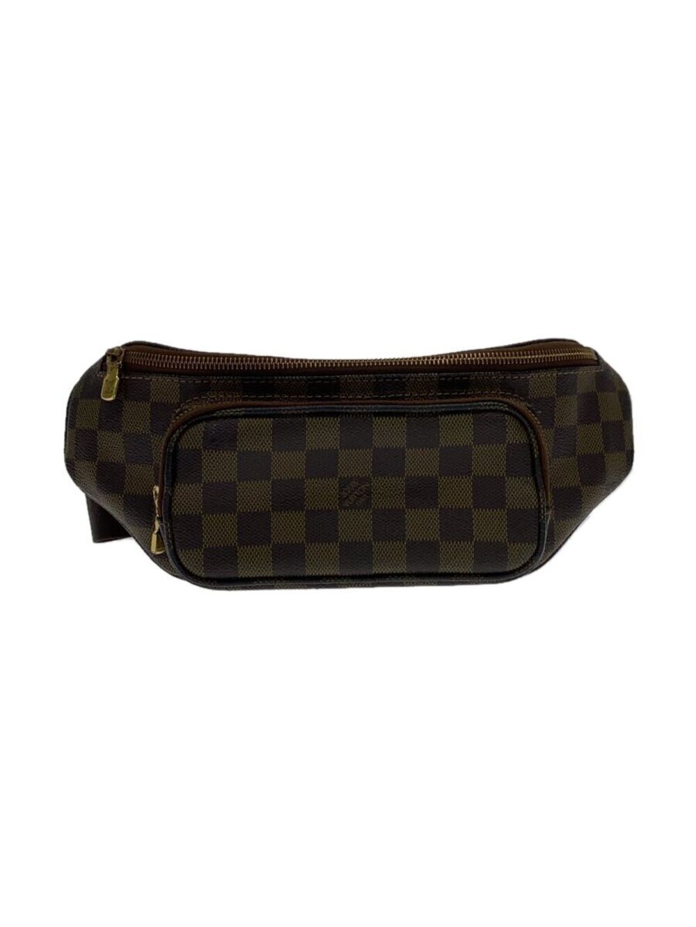 LOUIS VUITTON Bumbag Melville Damier Ebene Brown